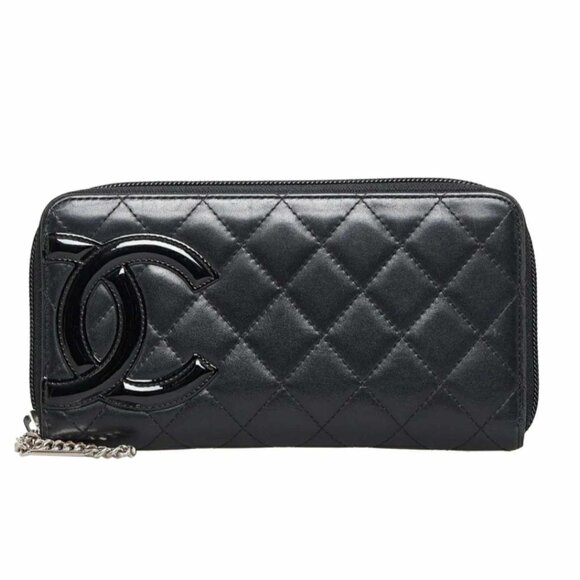 CHANEL Handbags - 100% Authentic CHANEL Cambon Leather Wallet